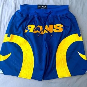 Rams “Just Don” Shorts